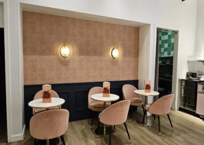 Un papier peint intissé de la marque Casamance.